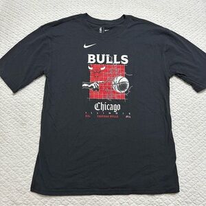 Nike Chicago Bulls Courtside NBA Max90 Short Sleeve Tee Youth Size XL
